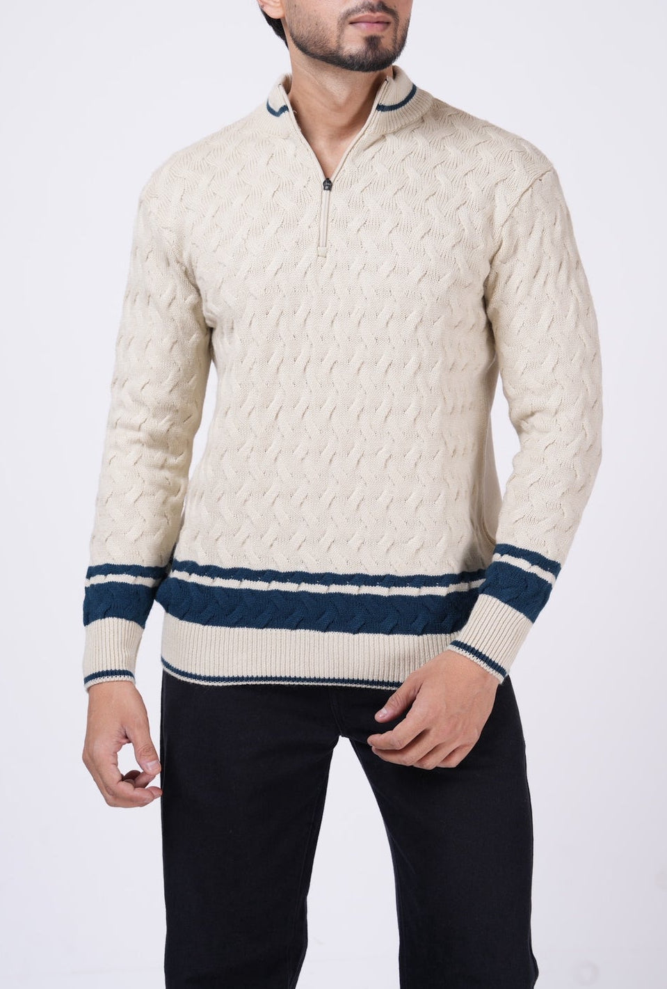 TURTLENECK HALF ZIPPER