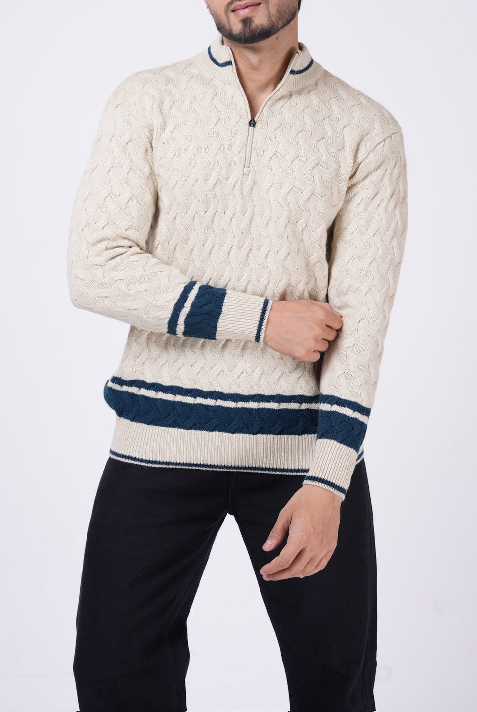 TURTLENECK HALF ZIPPER